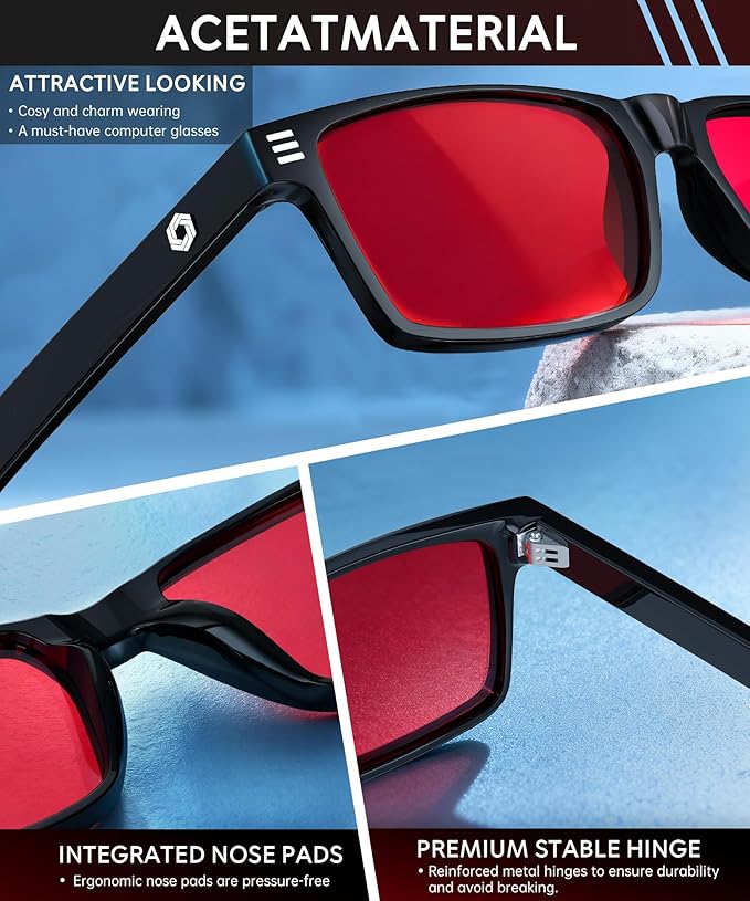 ANYLUV Blue Light Sleep Glasses - foto 3